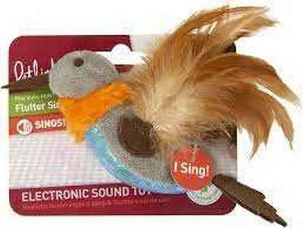 1ea Quaker Petlinks Flutter Singer Hummingbird Electronic Sound Cat Toy - Health/First Aid
